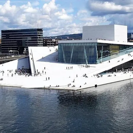 Exclusive Barcode, Terrace, Oslofjord View Lägenhet *